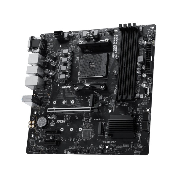 Фото - Материнская плата MSI Pro B550M-P Socket AM4