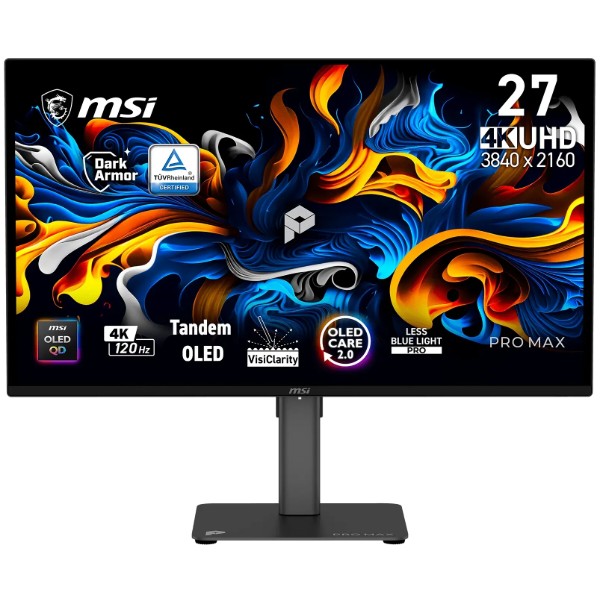 Фото - Монітор MSI PRO MAX 271UPX12G Фото - Монітор MSI PRO MAX 271UPX12G