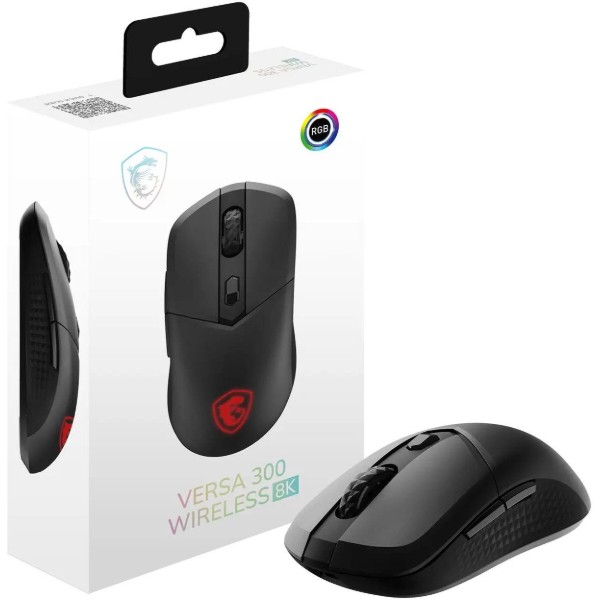 Фото - Мышь беспроводная игровая MSI VERSA 300 W 8К (S12-4301600-CLA)