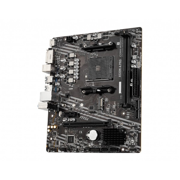 Фото - Материнська плата MSI A520M-A Pro Socket AM4