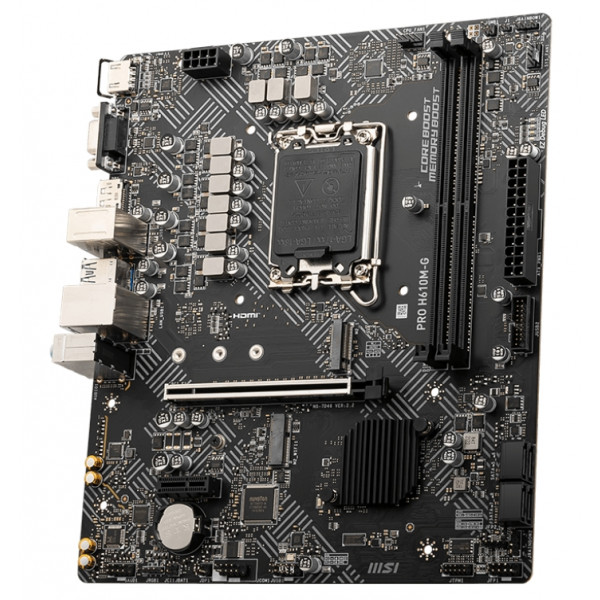 Фото - Материнська плата MSI H610M-G DDR5