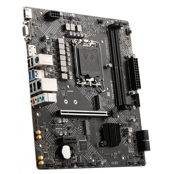 Фото - Материнська плата MSI H610M-G DDR5