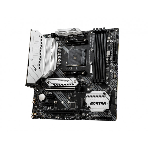 Фото - Материнська плата MSI MAG B550M Mortar Wi-Fi Socket AM4