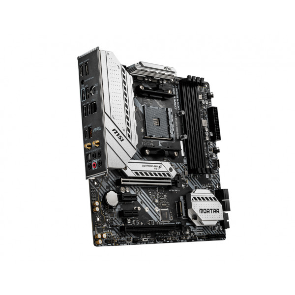 Фото - Материнська плата MSI MAG B550M Mortar Wi-Fi Socket AM4
