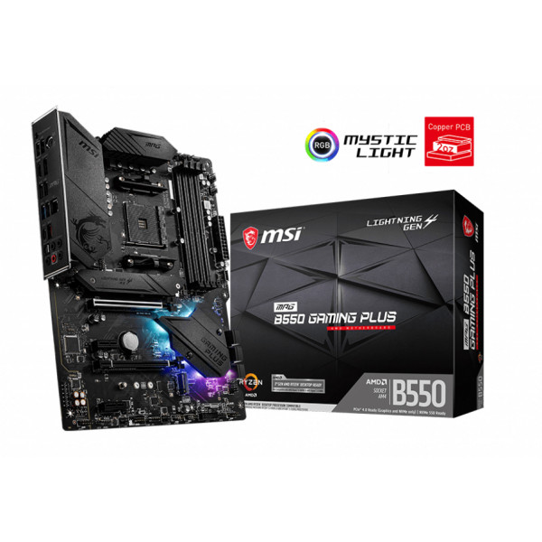Фото - Уцінка - Материнська плата MSI MPG B550 Gaming Plus Socket AM4