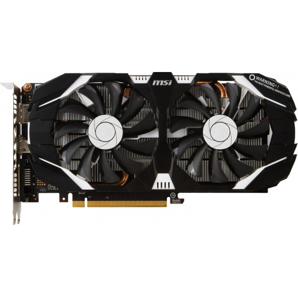 Фото - Відеокарта MSI nVidia GeForce GTX1060 DualFan OC 6GB GDDR5 (GTX 1060 6GT OCV1)