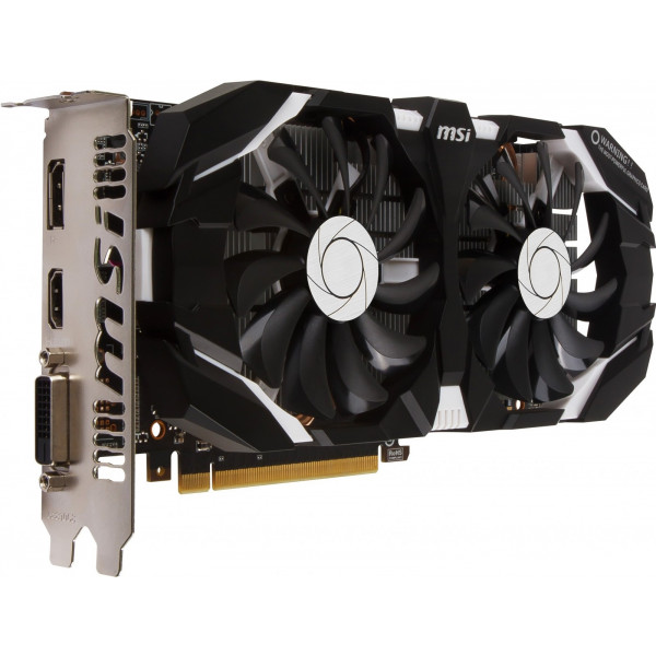 Фото - Відеокарта MSI nVidia GeForce GTX1060 DualFan OC 6GB GDDR5 (GTX 1060 6GT OCV1)