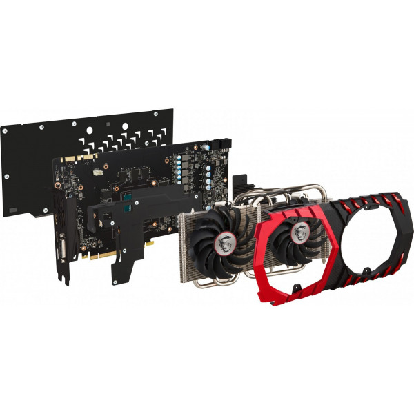 Фото - Видеокарта MSI GTX 1070 8GB GDDR5 GeForce GTX 1070 GAMING X 8G