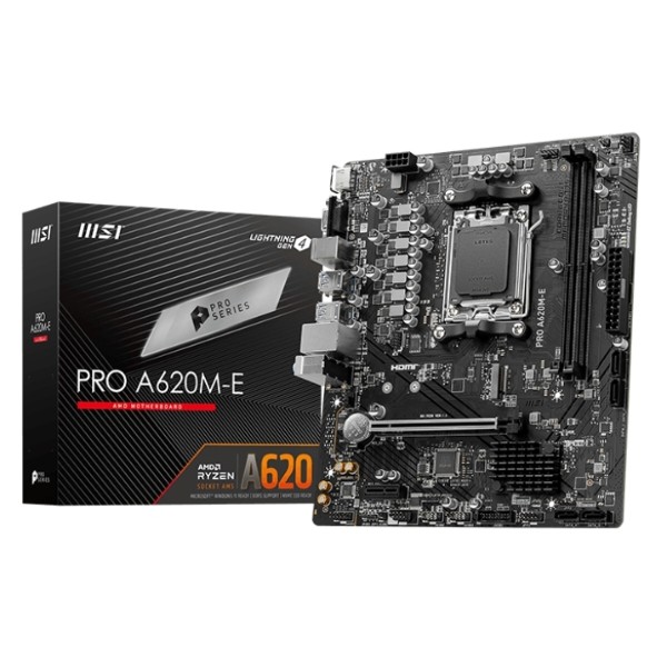 Фото - Материнская плата MSI PRO A620M-E