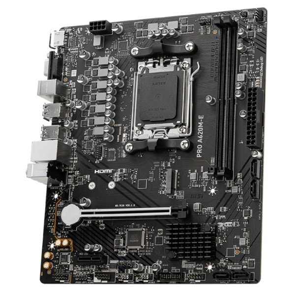 Фото - Материнская плата MSI PRO A620M-E