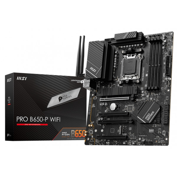 Фото - Материнська плата MSI PRO B650-P WIFI