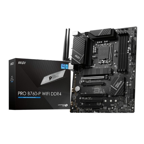 Фото - Материнська плата MSI PRO B760-P WIFI DDR4