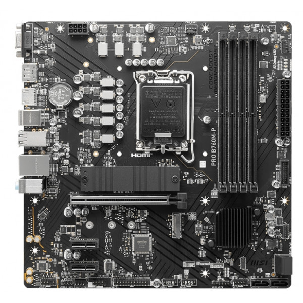 Фото - Материнська плата MSI PRO B760M-P DDR5