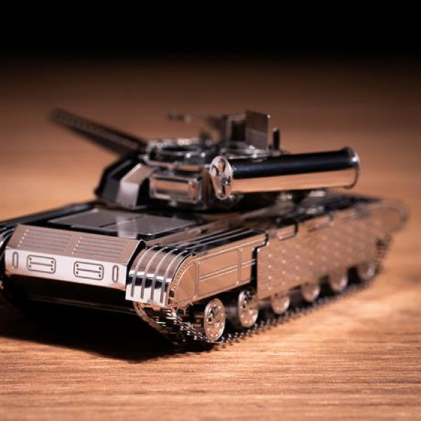 Фото - Металевий конструктор Metal Time Bulat T-64 Булат український танк (MT059)