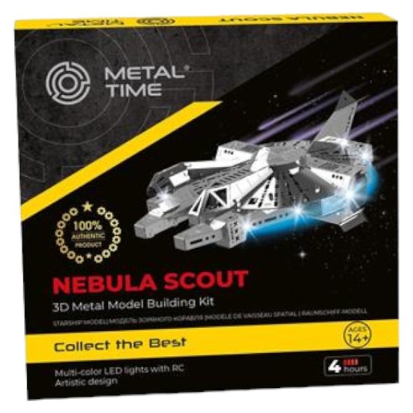 Фото - Металлический конструктор Metal Time Nebula Scout Spaceship (MT098)