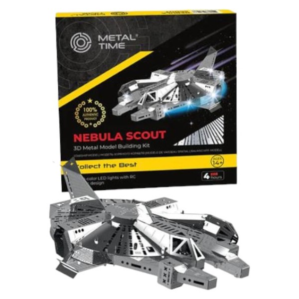 Фото - Металлический конструктор Metal Time Nebula Scout Spaceship (MT098)