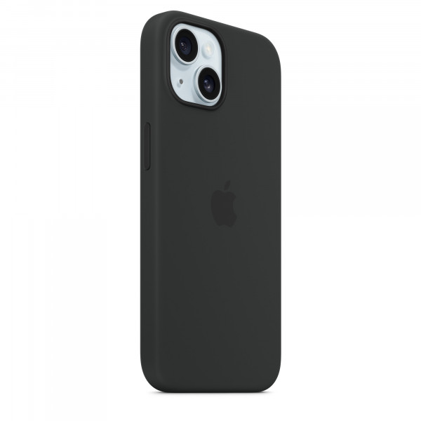 Фото - Чохол для смартфону Apple Silicone Case with MagSafe iPhone 15 Black (MT0J3)