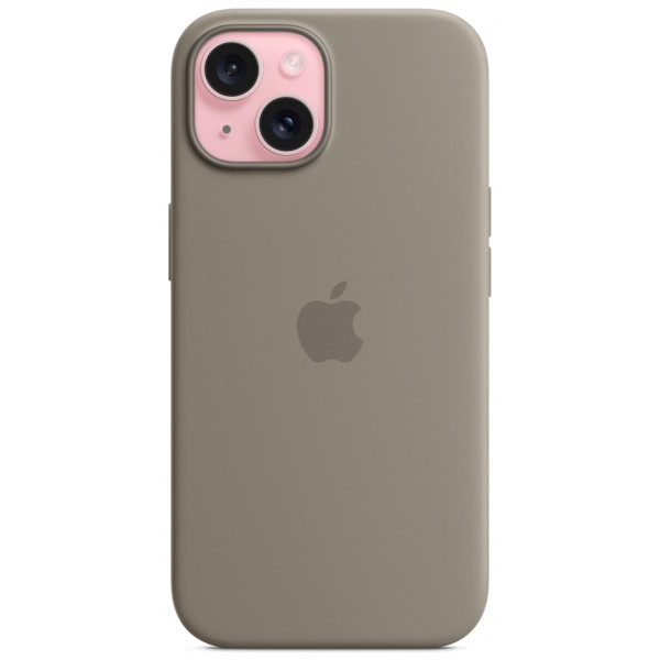 Фото - Чехол для смартфона Apple Silicone Case with MagSafe iPhone 15 Clay (MT0Q3)