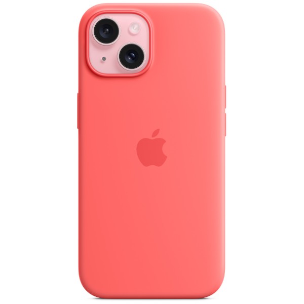 Фото - Чохол для смартфону Apple Silicone Case with MagSafe iPhone 15 Guava (MT0V3)