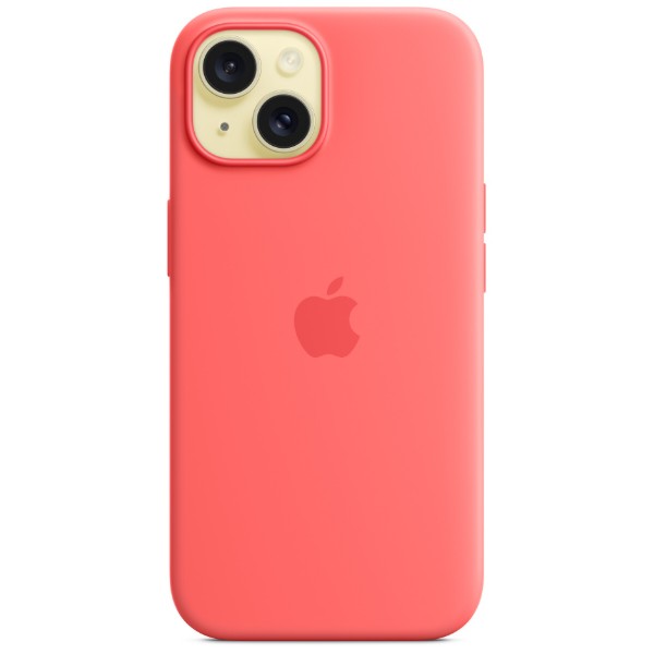 Фото - Чохол для смартфону Apple Silicone Case with MagSafe iPhone 15 Guava (MT0V3)