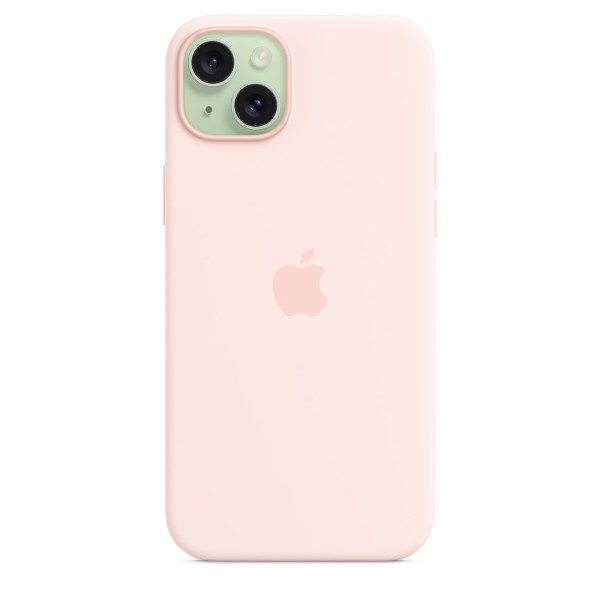 Фото - Чохол для смартфону Apple Silicone Case with MagSafe iPhone 15 Plus Light Pink (MT143)