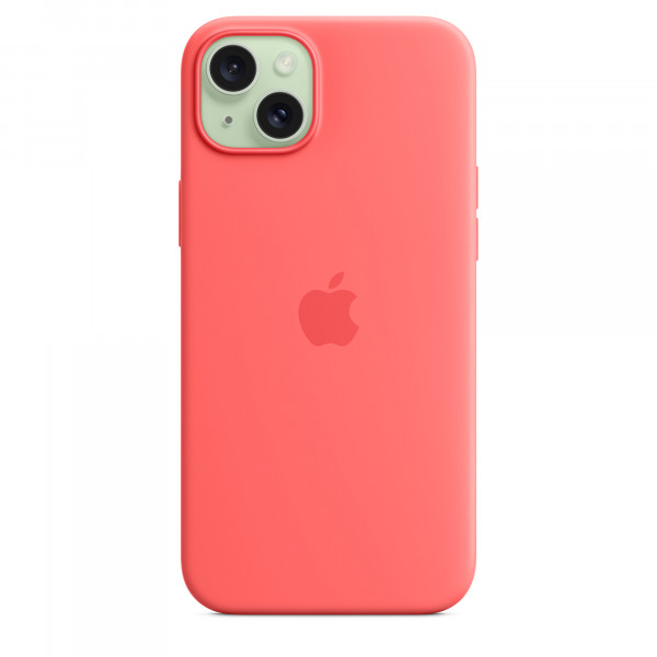Фото - Чехол для смартфона Apple Silicone Case with MagSafe iPhone 15 Plus Guava (MT163)