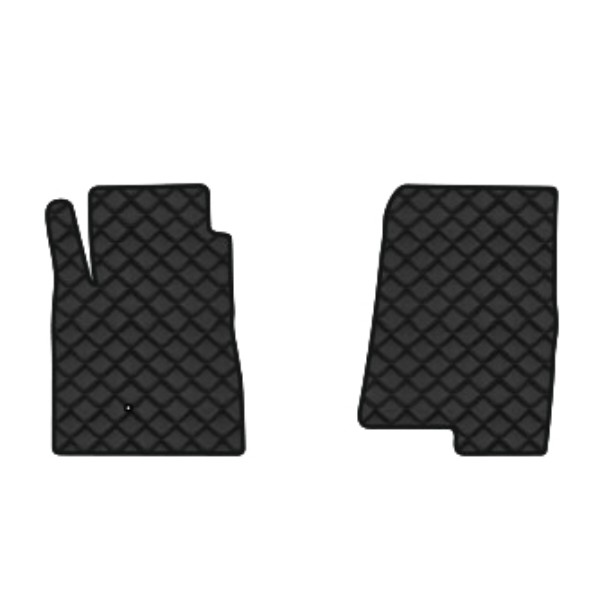 Фото - Килимки з екошкіри в салон авто передні EVAtech ECO для Pajero Wagon (V60) 5-doors Mitsubishi 2000-2007 3 покоління SUV EU (MT1683A2LA1BBB)