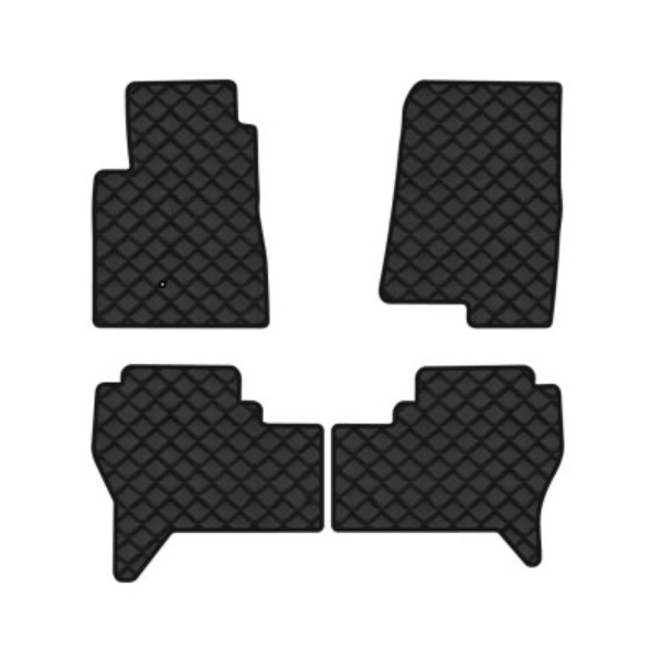 Фото - Коврики из экокожи в салон авто EVAtech для Pajero Wagon (V60) 5-doors Mitsubishi 2000-2007 3 поколение SUV EU (MT1683PBC4LA1BBB)
