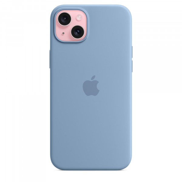Фото - Чехол для смартфона Apple Silicone Case with MagSafe iPhone 15 Plus Winter Blue (MT193)