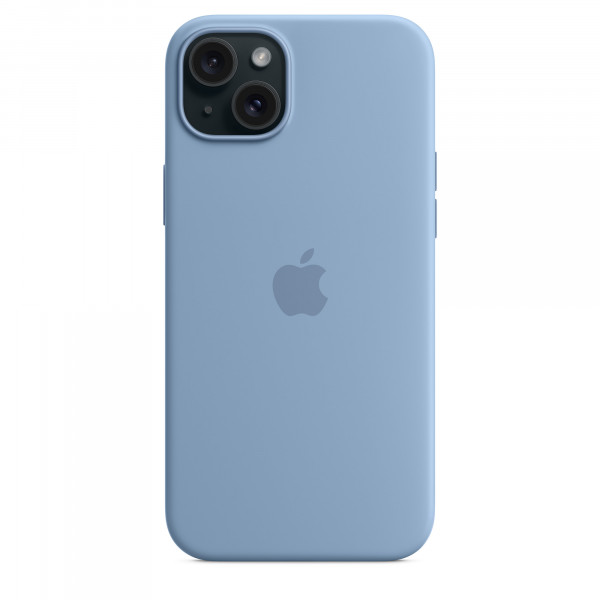 Фото - Чехол для смартфона Apple Silicone Case with MagSafe iPhone 15 Plus Winter Blue (MT193)