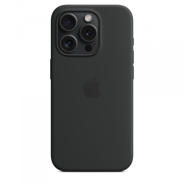 Фото - Чехол для смартфона Apple Silicone Case with MagSafe iPhone 15 Pro Black (MT1A3)