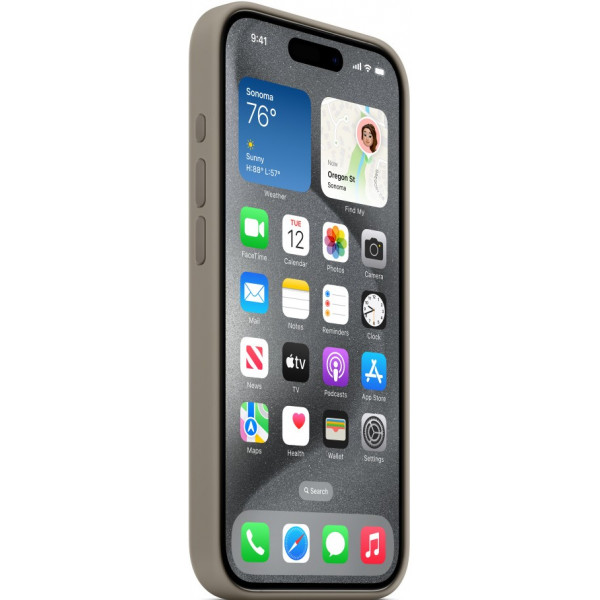 Фото - Чехол для смартфона Apple Silicone Case with MagSafe iPhone 15 Pro Clay (MT1E3)