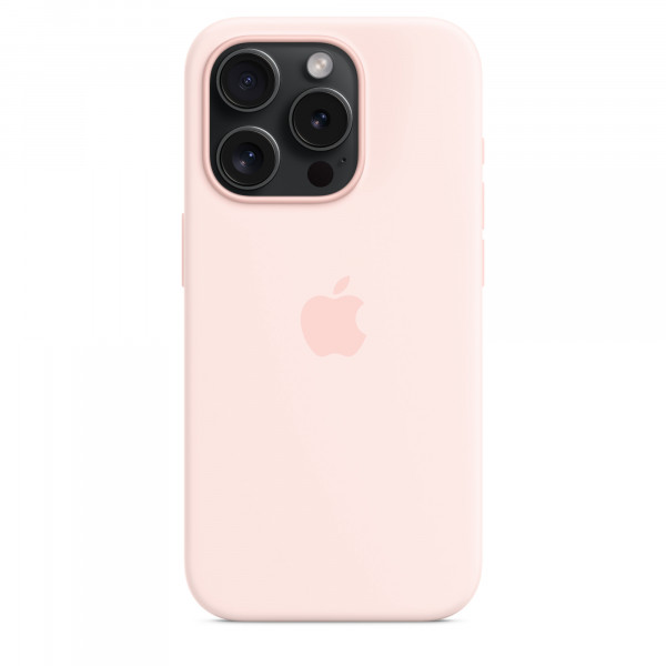 Фото - Чохол для смартфону Apple Silicone Case with MagSafe iPhone 15 Pro Light Pink (MT1F3)