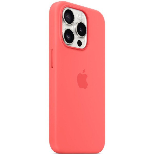 Фото - Чохол для смартфону Apple Silicone Case with MagSafe iPhone 15 Pro Guava (MT1G3)