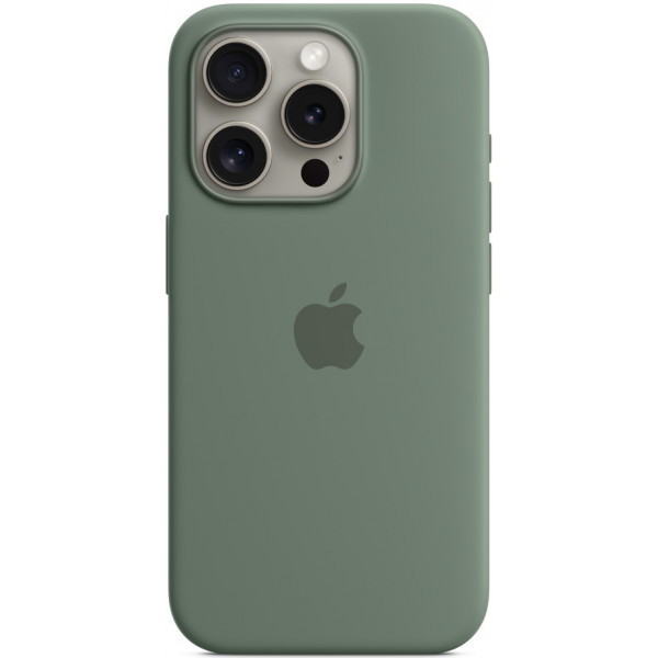 Фото - Чехол для смартфона Apple Silicone Case with MagSafe iPhone 15 Pro Cypress (MT1J3)