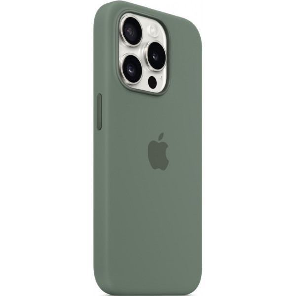 Фото - Чехол для смартфона Apple Silicone Case with MagSafe iPhone 15 Pro Cypress (MT1J3)