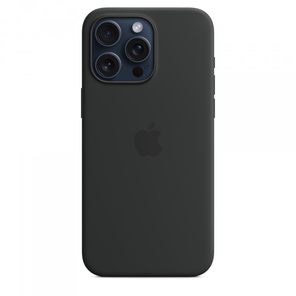 Фото - Чехол для смартфона Apple Silicone Case with MagSafe iPhone 15 Pro Max Black (MT1M3)