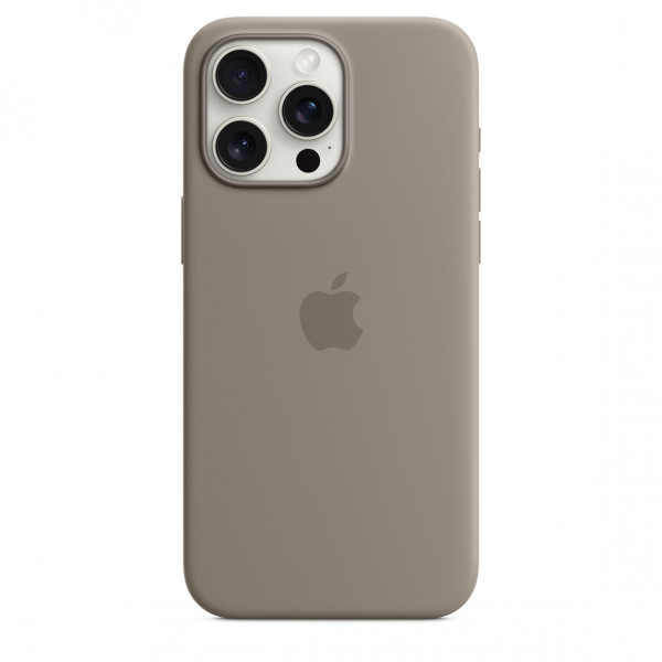 Фото - Чохол для смартфону Apple Silicone Case with MagSafe iPhone 15 Pro Max Clay (MT1Q3)