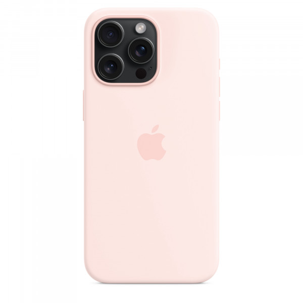 Фото - Чохол для смартфону Apple Silicone Case with MagSafe iPhone 15 Pro Max Light Pink (MT1U3)