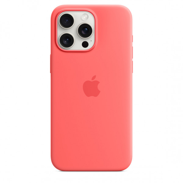 Фото - Чехол для смартфона Apple Silicone Case with MagSafe iPhone 15 Pro Max Guava (MT1V3)