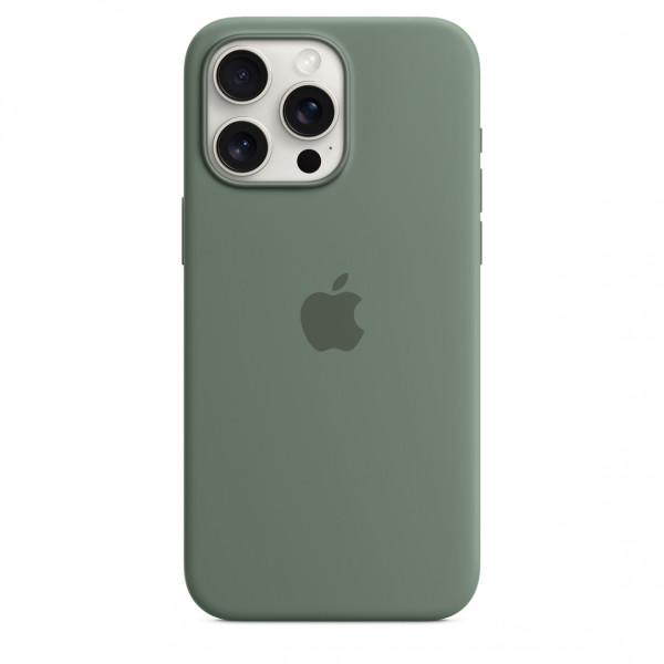 Фото - Чохол для смартфону Apple Silicone Case with MagSafe iPhone 15 Pro Max Cypress (MT1X3)