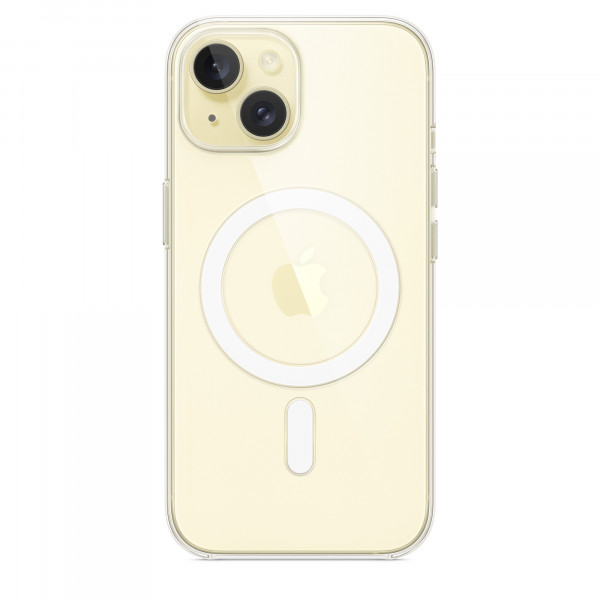 Фото - Чохол для смартфону Apple Clear Case with MagSafe iPhone 15 (MT203)