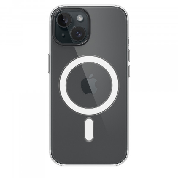 Фото - Чохол для смартфону Apple Clear Case with MagSafe iPhone 15 (MT203)