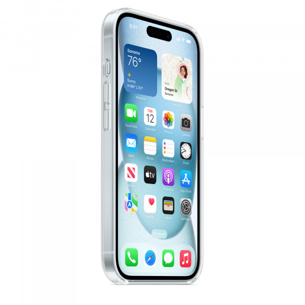 Фото - Чохол для смартфону Apple Clear Case with MagSafe iPhone 15 (MT203)