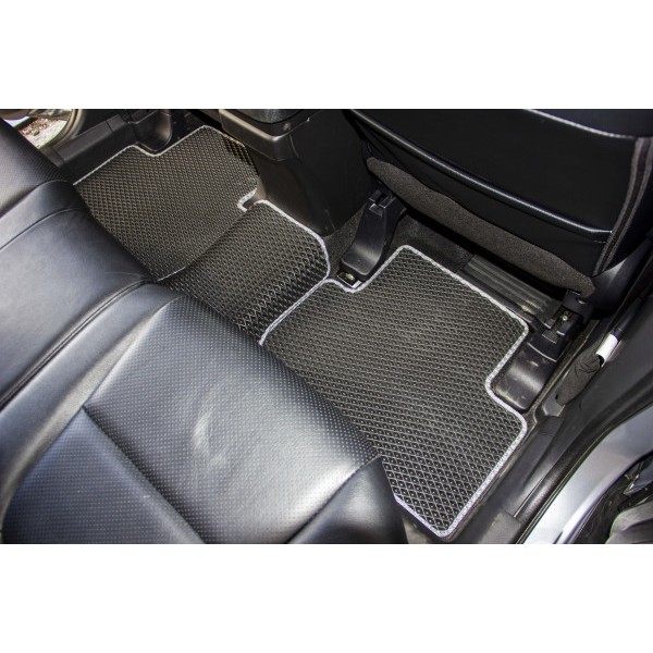 Фото - Килимки з екошкіри в салон авто EVAtech для Outlander 7 seats Mitsubishi 2013 3 покоління SUV USA (MT31483C5AV2BBLB)