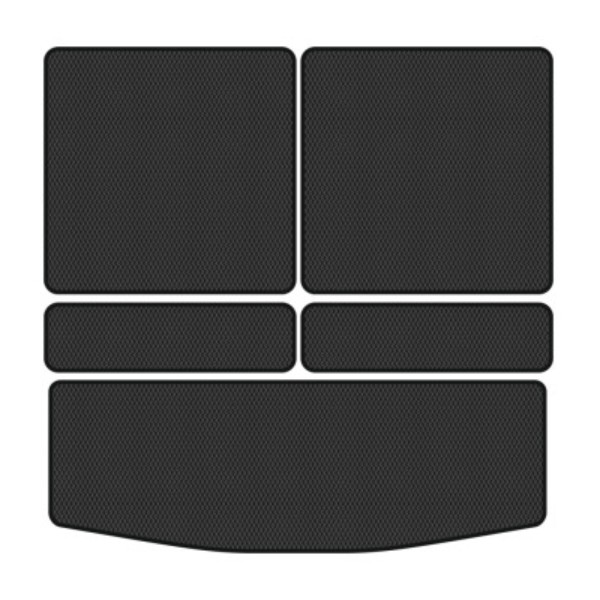 Фото - Коврик из экокожи в багажник авто EVAtech ECO для Outlander 7 seats Mitsubishi 2013 3 поколение SUV USA (MT31483BG5BBLB)