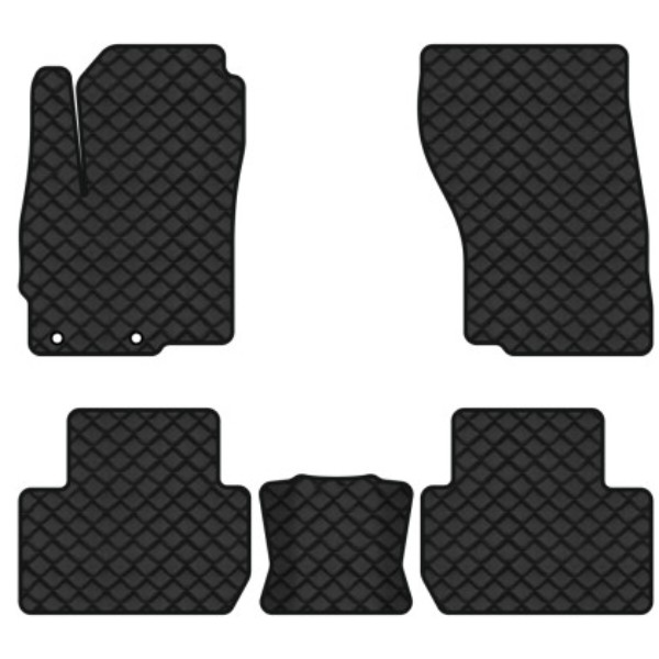 Фото - Килимки з екошкіри в салон авто EVAtech для Outlander 7 seats Mitsubishi 2013 3 покоління SUV USA (MT31483C5AV2BBLB)