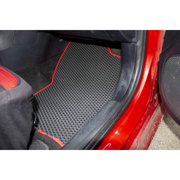 Фото - Коврики из экокожи в салон авто EVAtech для Lancer (10) MT Mitsubishi 2007-2018 10 поколение Sedan EU (MT3178C5AV2BBB)