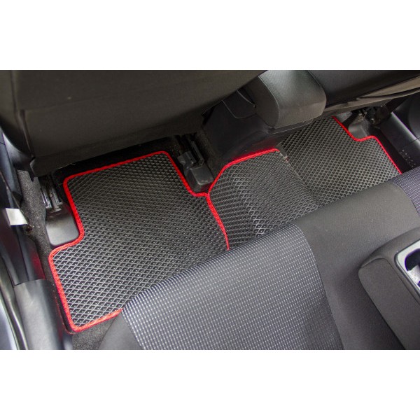 Фото - Коврики из экокожи в салон авто EVAtech для Lancer (10) MT Mitsubishi 2007-2018 10 поколение Sedan EU (MT3178C5AV2BBB)