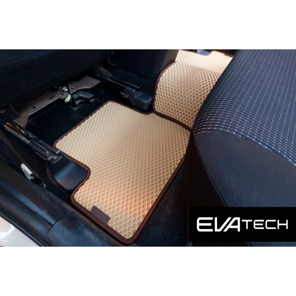 Фото - Коврики из экокожи в салон авто EVAtech для Lancer (10) MT Mitsubishi 2007-2018 10 поколение Sedan EU (MT3178C5AV2BBB)